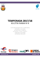 BOLETIN Nº4. TEMPORADA 2017-18