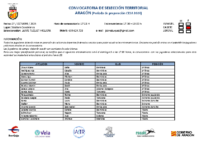 Convocatoria CF 27-10-2024