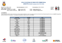 Convocatoria CM 27-10