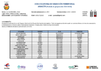 Convocatoria 10-11-24 JF TARAZONA