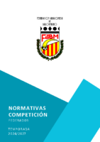 NORMATIVA COMPETICIONES FEDERADAS 26-27
